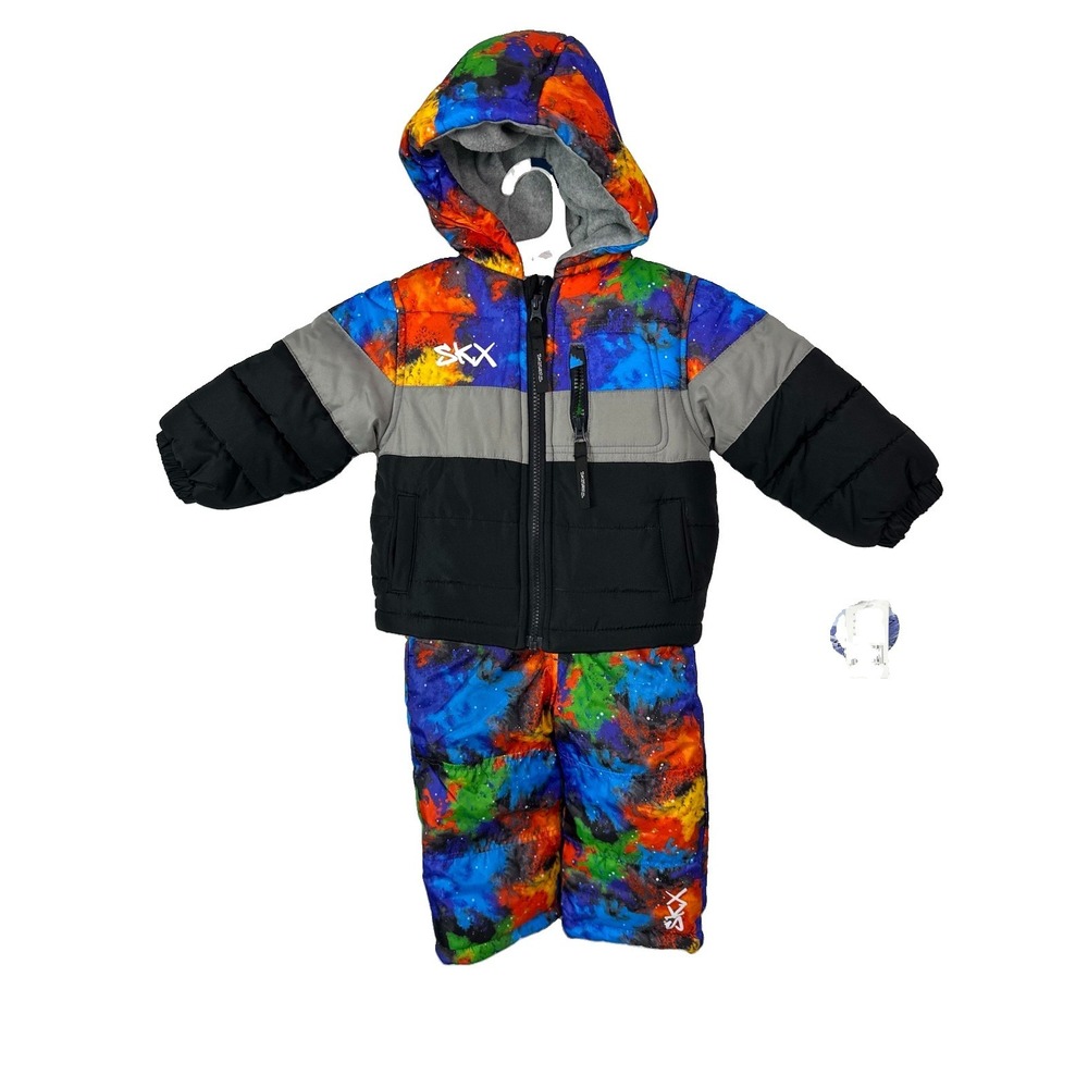 Skechers Baby boysSz 18 M Heavyweight Snowsuit 2 Pieces NWT